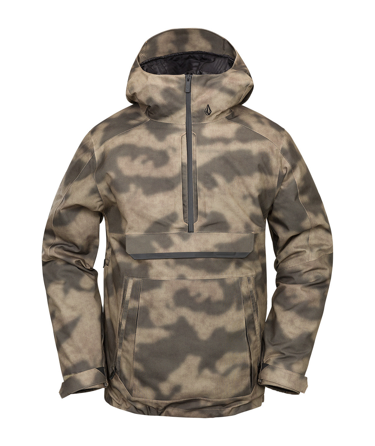 2025 VOLCOM BRIGHTON PULLOVER JACKET CAMOUFLAGE