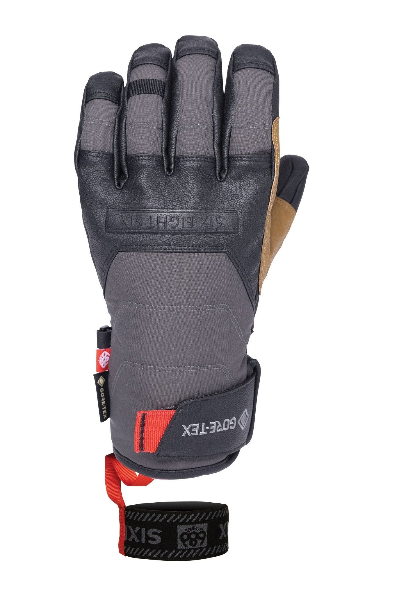 2023 686 MENS GORE-TEX APEX GLOVE CHARCOAL COLORBLOCK