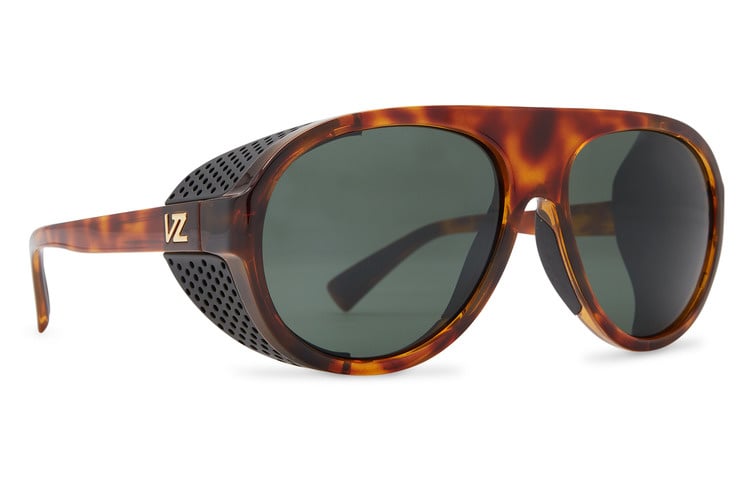 VONZIPPER ESKER VNTG TORT SUNGLASSES w/ VNTG GRY LENS