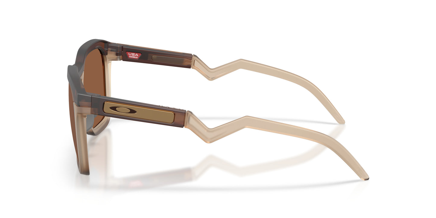 OAKLEY HSTN SQ MATTE ROOTBEER SUNGLASSES w/ PRIZM TNGSTN