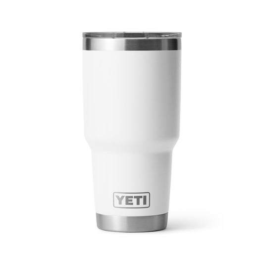 YETI RAMBLER 30oz TUMBLER w/MAGSLIDER LID WHITE