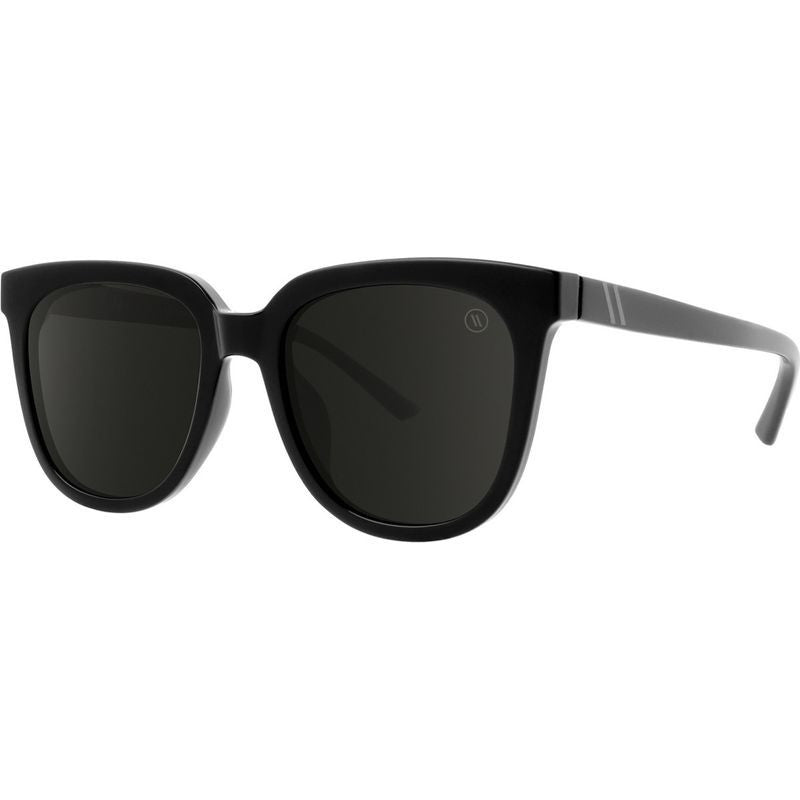 BLENDERS GROVE MIDNIGHT DRAMA SUNGLASSES GLOSS BLACK w/ SMOKE PLR LENS