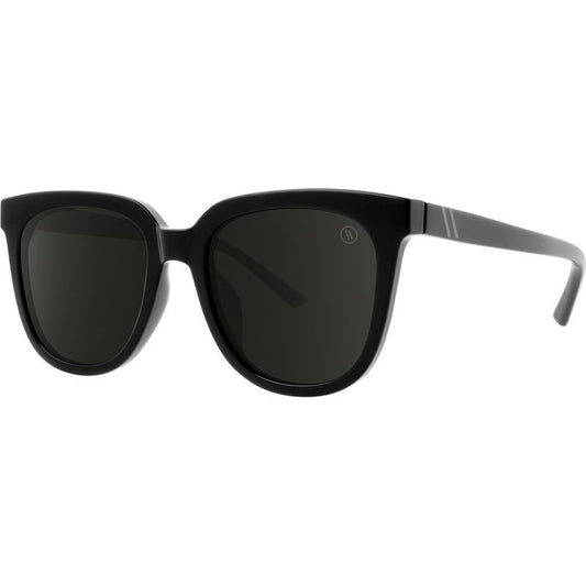 BLENDERS GROVE MIDNIGHT DRAMA SUNGLASSES GLOSS BLACK w/ SMOKE PLR LENS