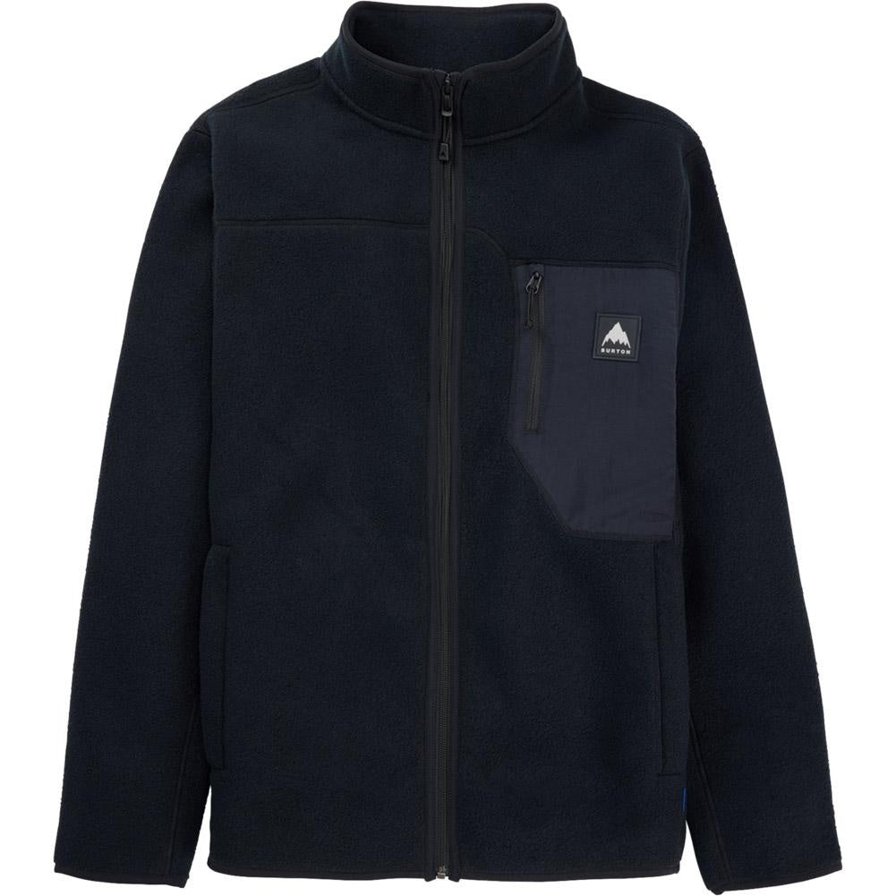2026 BURTON CINDER FULL-ZIP FLEECE T.BLK