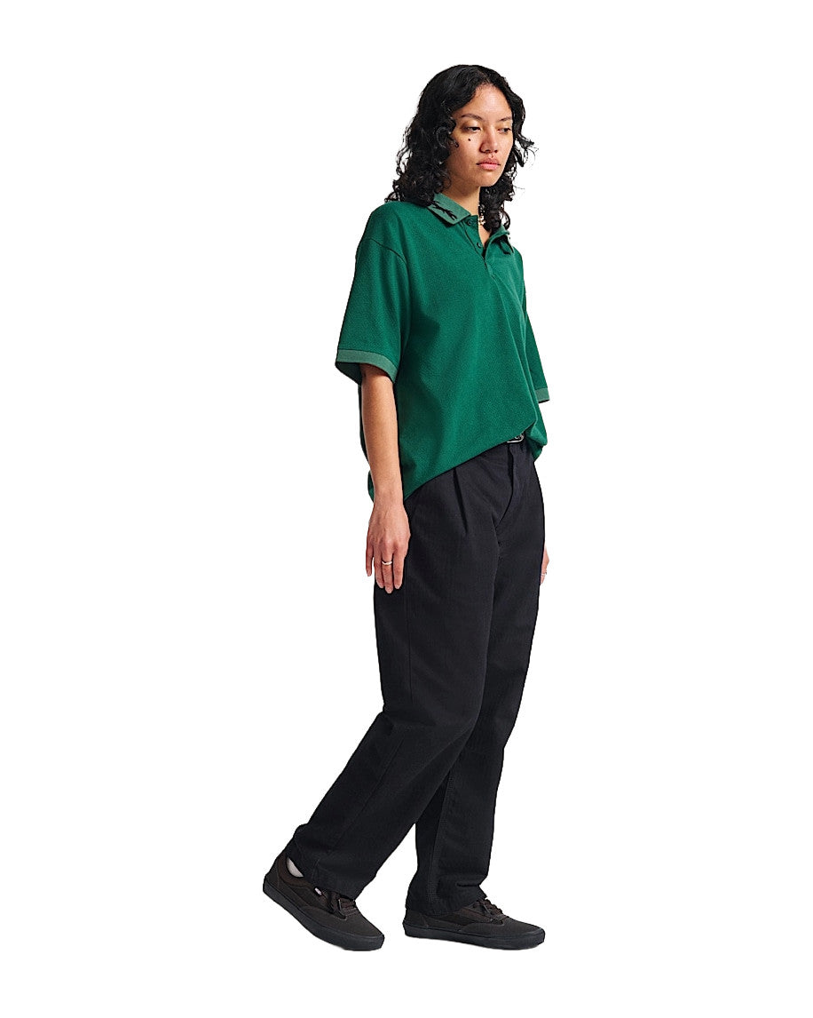 VANS MENS SKATE LOOSE PLEATED DENIM PANT SU25 BLACK