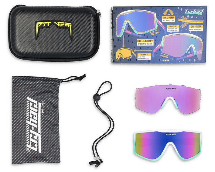 PIT VIPER THE BONAIRE BREEZE TRY-HARD SUNGLASSES