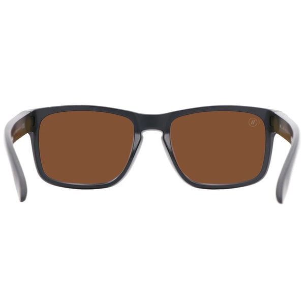 BLENDERS CANYON TUNDRA BLUE MT BLK/MT BLUE SUNGLASSES w/BLU PLR MIR