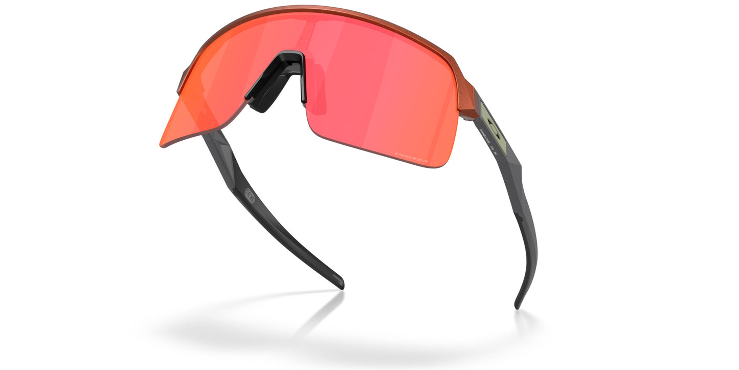 OAKLEY SUTRO LITE FIRE ORANGE SUNGLASSES w/ PRIZM TRAIL TORCH