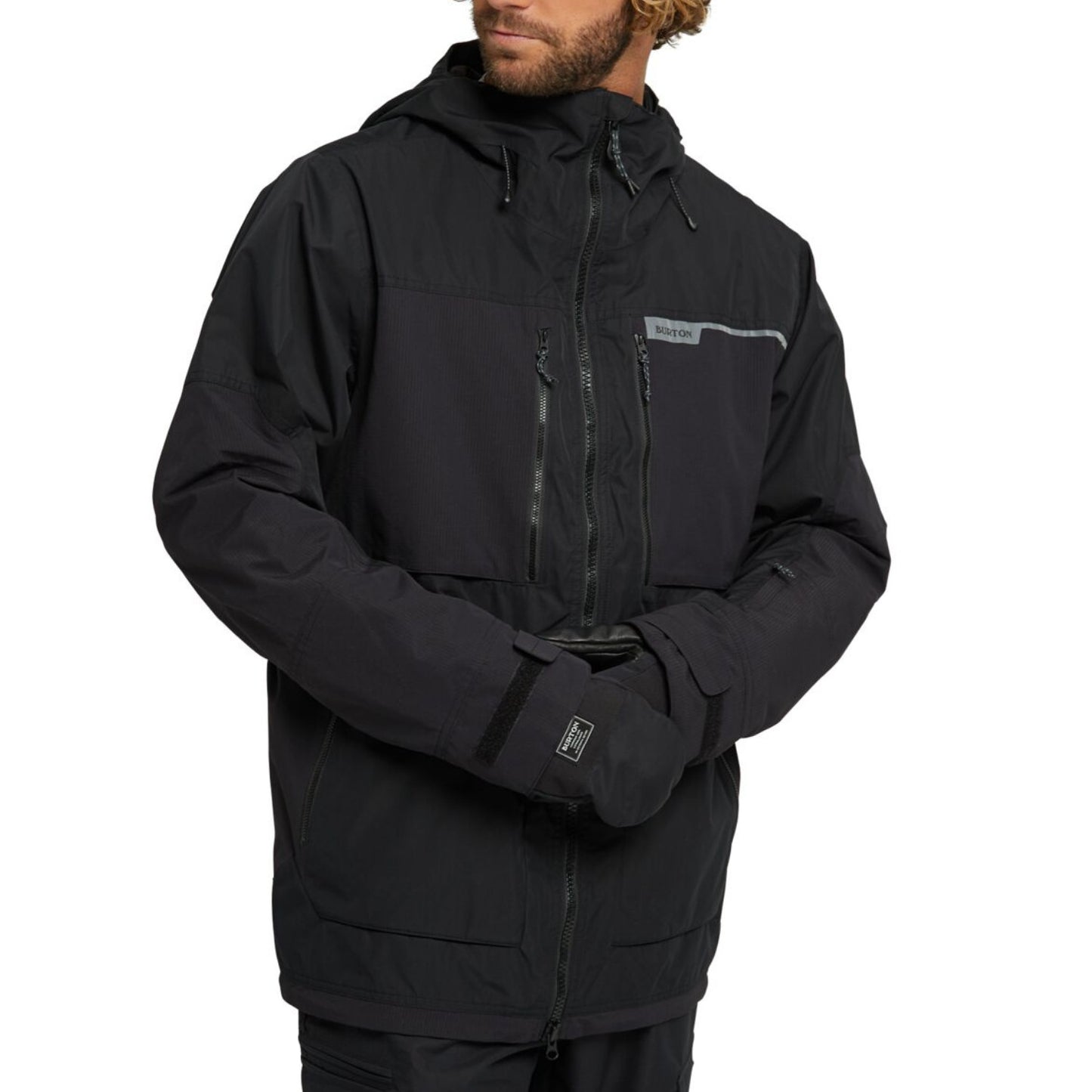 2025 BURTON FROSTNER JACKET TRUE BLACK