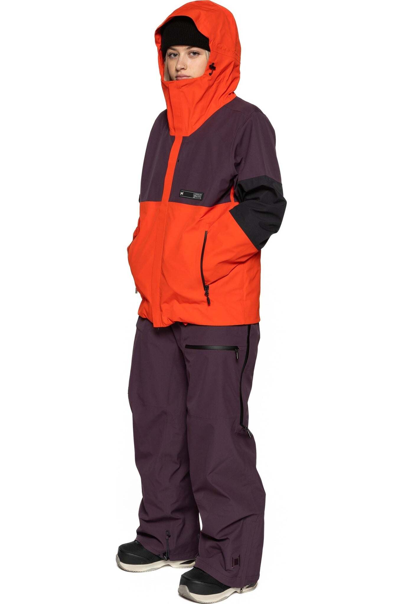 2026 L1 WMNS UKKA JACKET CINDER/FIG/BLACK