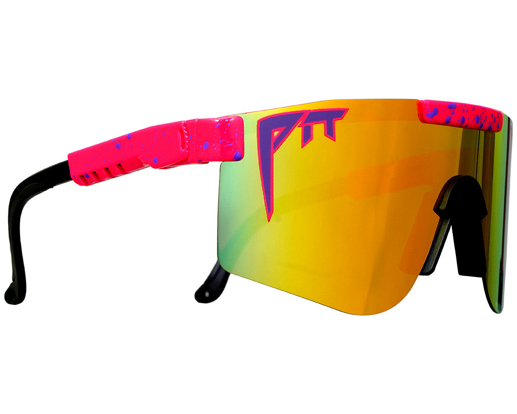 PLX PIT VIPER THE RADICAL POLARIZED DOUBLE WIDES SUNGLASSES