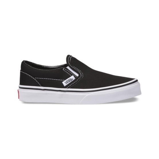 VANS YOUTH CLASSIC SLIP ON SHOE FA21 BLACK/WHITE