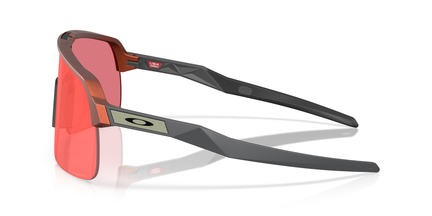 OAKLEY SUTRO LITE FIRE ORANGE SUNGLASSES w/ PRIZM TRAIL TORCH