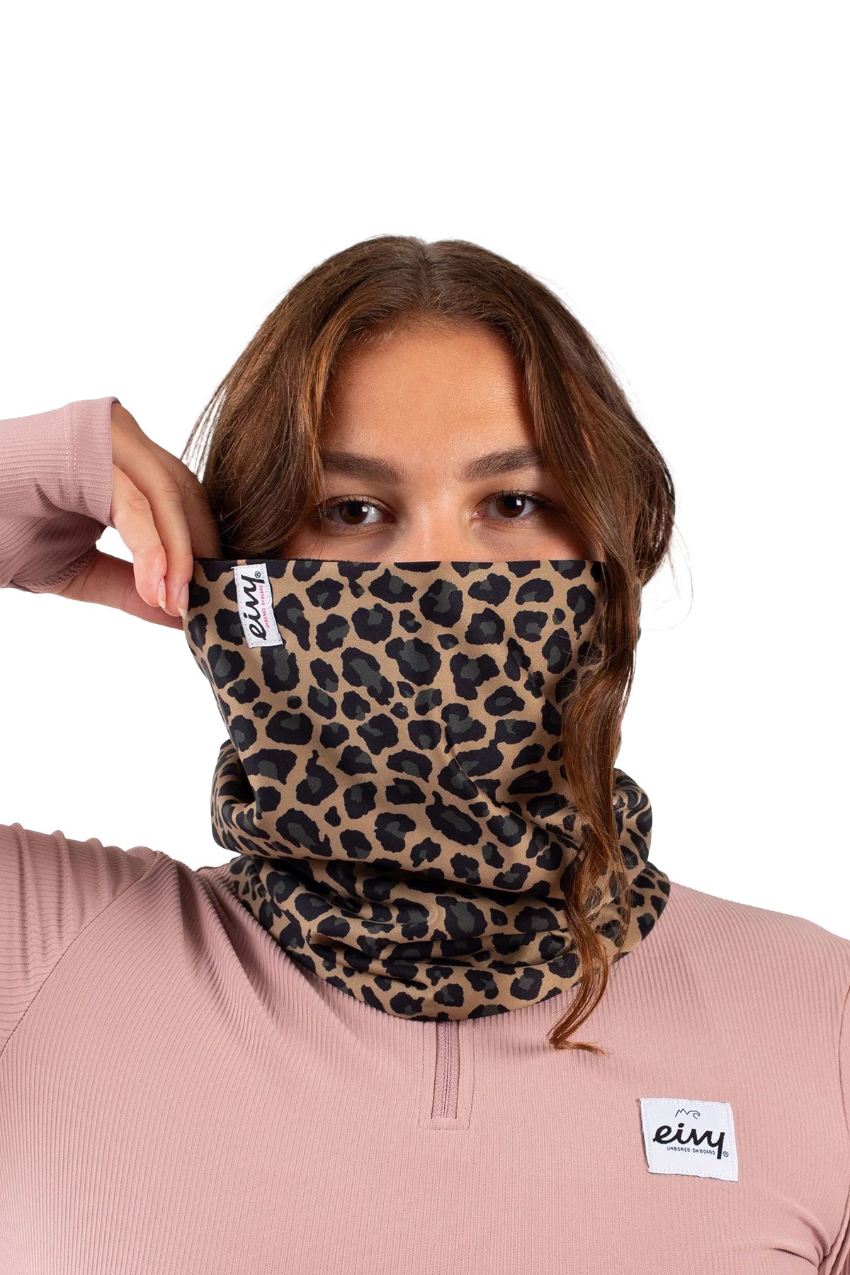 2026 EIVY WMNS COLDER NECKWARMER LEOPARD