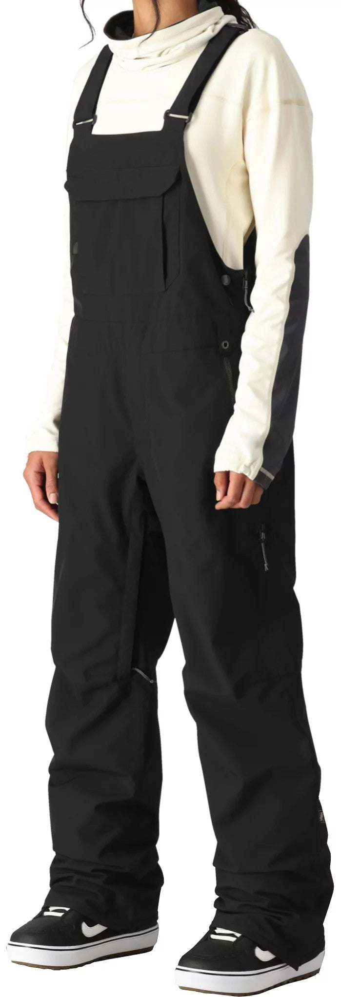 2025 686 WMNS BLACK MAGIC 20K BIB PANT BLACK