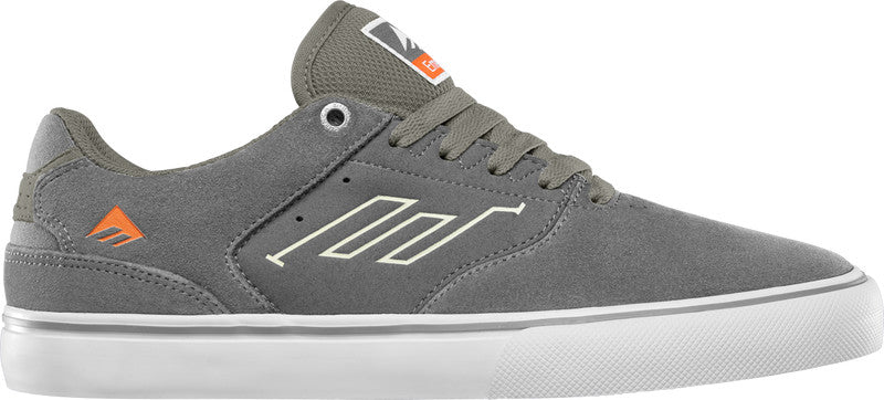 EMERICA MENS THE LOW VULC SHOE SP24 GREY/TAN