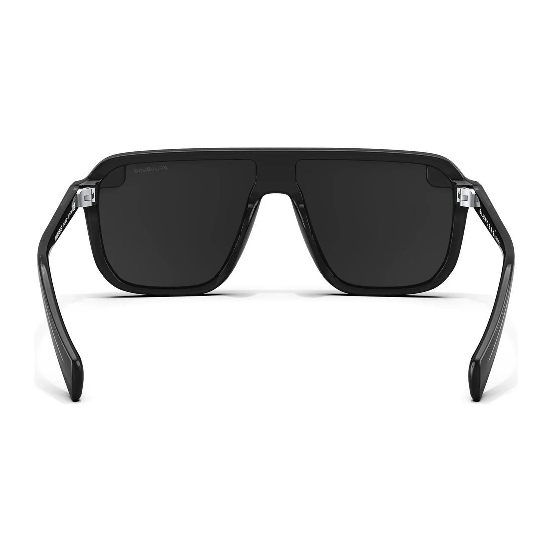 BLENDERS MEISTER X2 NIMBLE BEAST SUNGLASSES CRYS BLACK w/ SMOKE PLR LENS