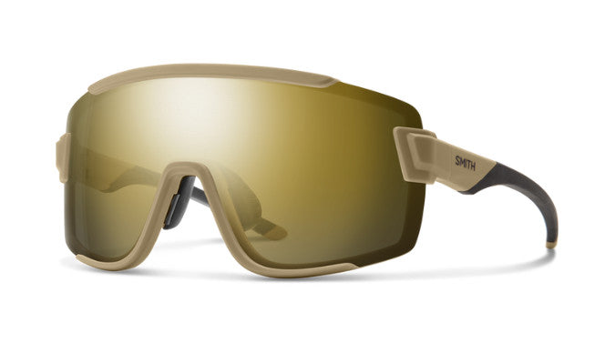 SMITH WILDCAT MATTE SAFARI SUNGLASSES w/ CP BLK GLD