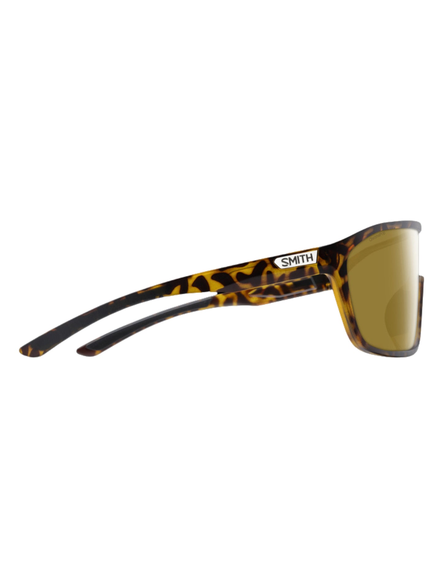 SMITH BOOMTOWN MATTE DRK TORT SUNGLASSES W/CP PLR BRNZ