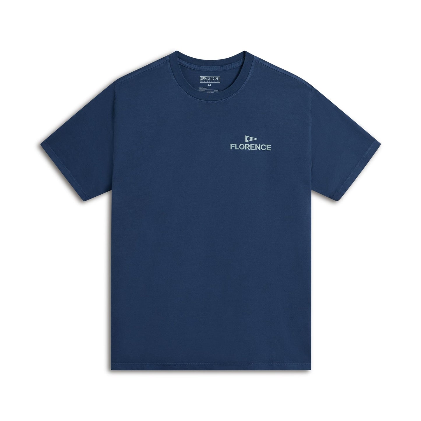 FLORENCE MENS CREW SS TEE SP26 DARK BLUE