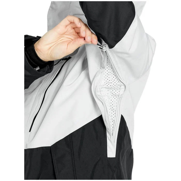 2025 VOLCOM WMNS V.CO ARIS INS GORE JACKET CLOUD GREY