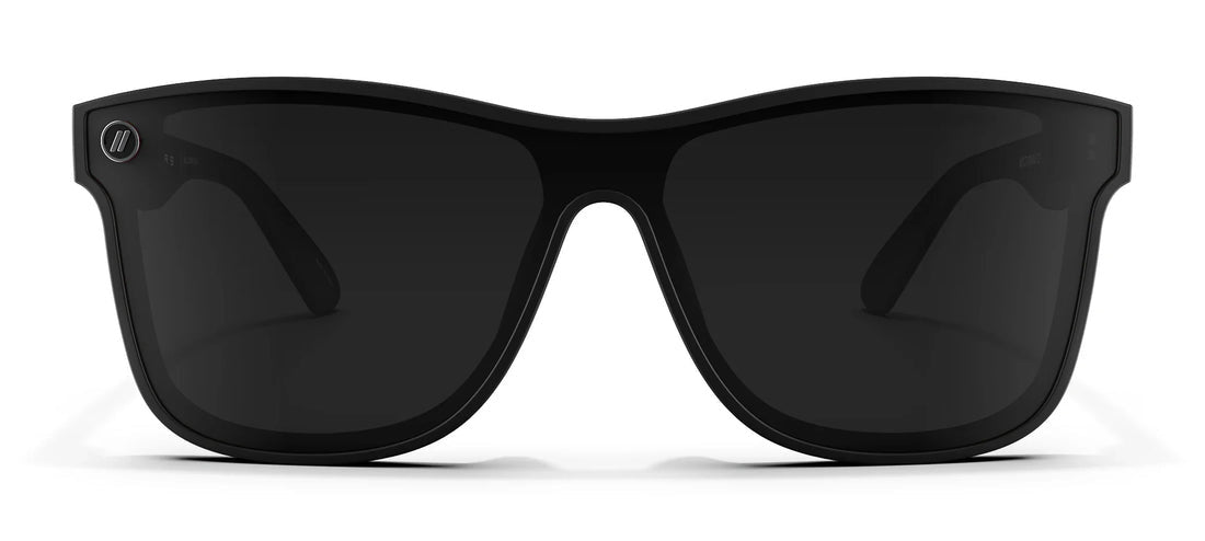 BLENDERS MILLENIA X2 NOCTURNAL MATTE BLACK SUNGLASSES w/ SMOKE PLR LENS