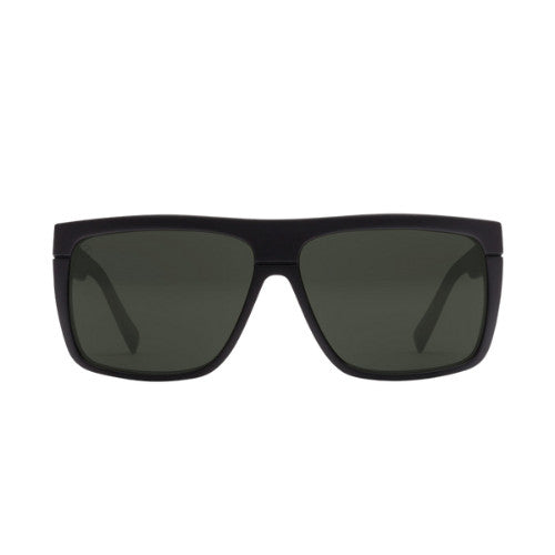 ELECTRIC BLACKTOP MATTE BLACK SUNGLASSES w/ GRY PLR LENS