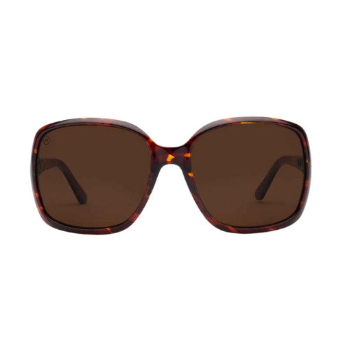 ELECTRIC MARIN GLOSS TORT SUNGLASSES w/ BRONZE PLR LENS