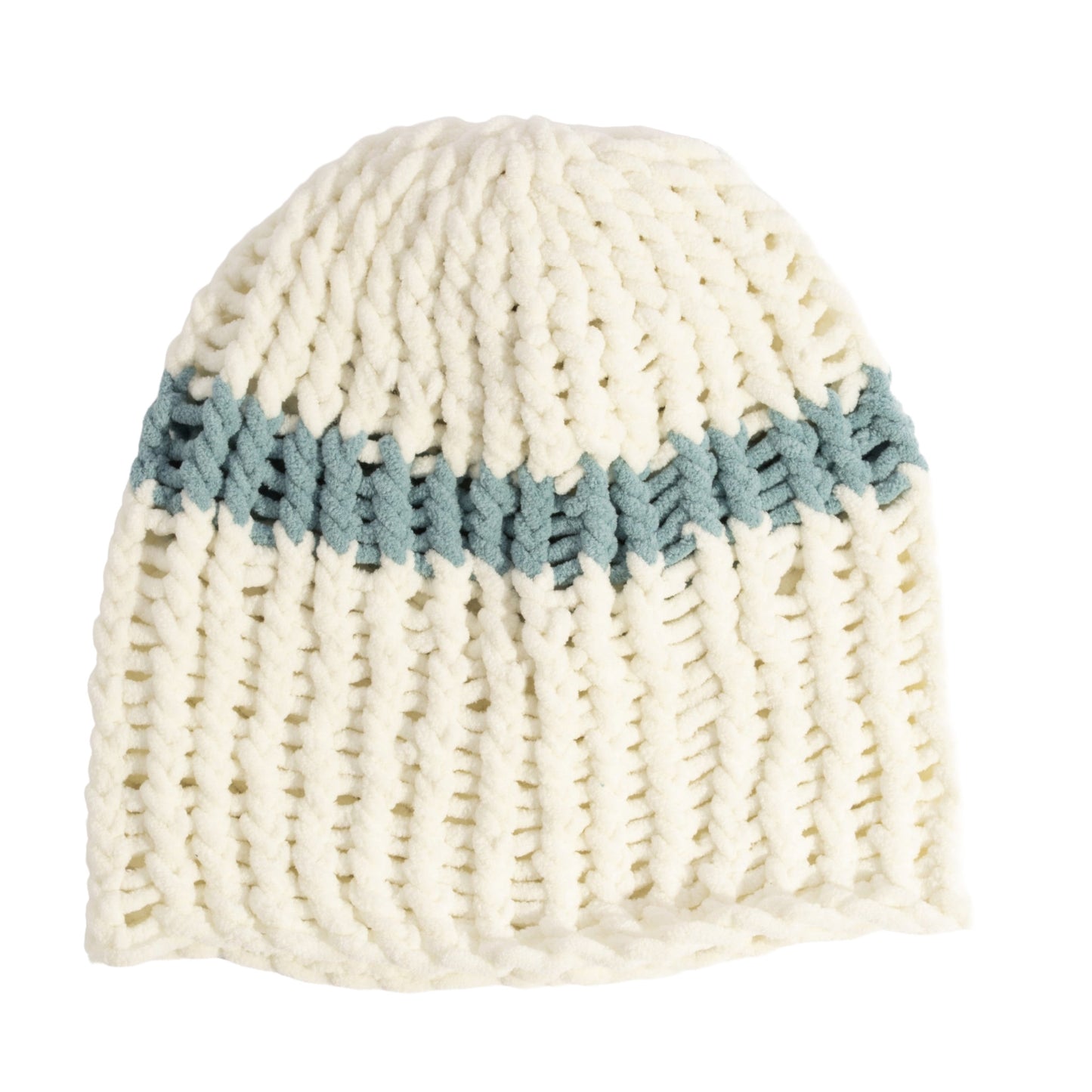 2026 COAL LAMPSHADE SKULLY BEANIE OFF WHT / BLUE
