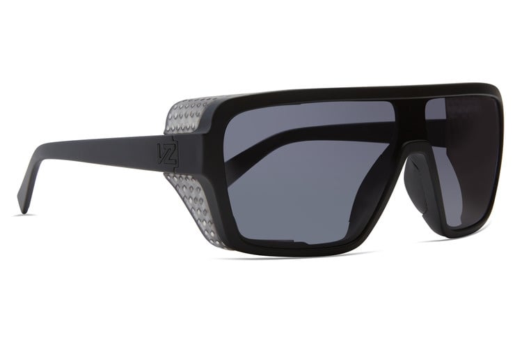 VONZIPPER DEFENDER BLACK SATIN SUNGLASSES w/ GRY LENS