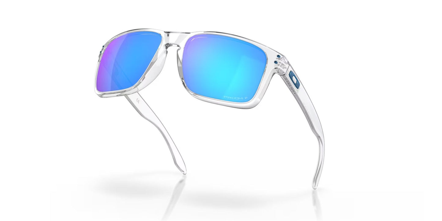 OAKLEY HOLBROOK OTG MATTE CLEAR SUNGLASSES w/PRZM SLATE