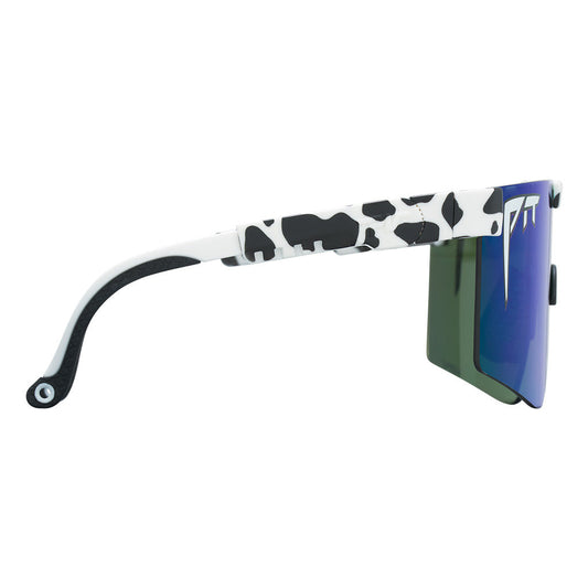 PIT VIPER THE COWABUNGA ORIGINAL NARROW SUNGLASSES W/ HDPV PLR BLUE GREEN