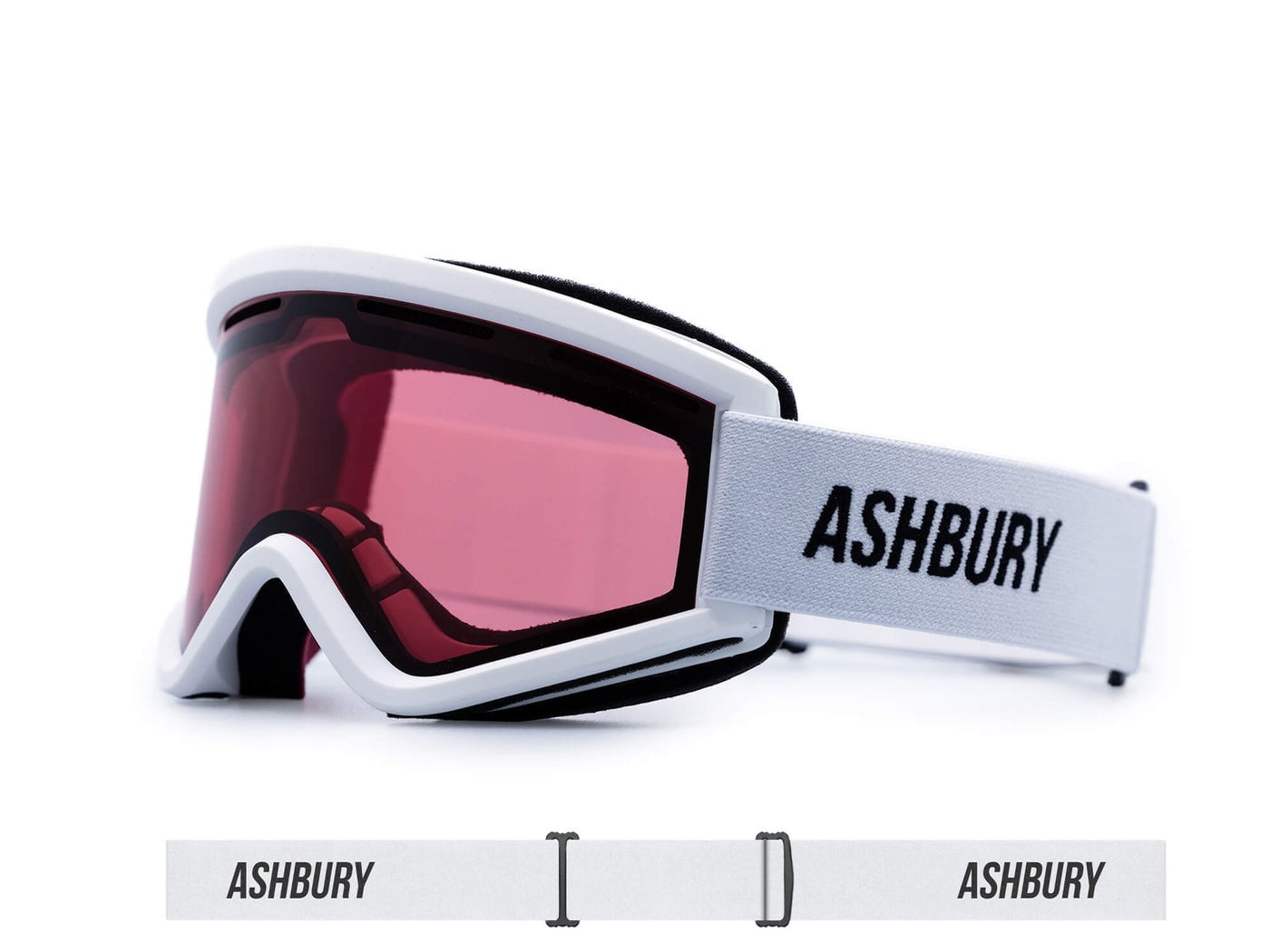 2026 ASHBURY BLACKBIRD GGL STAPLE WHITE w/ ROSE