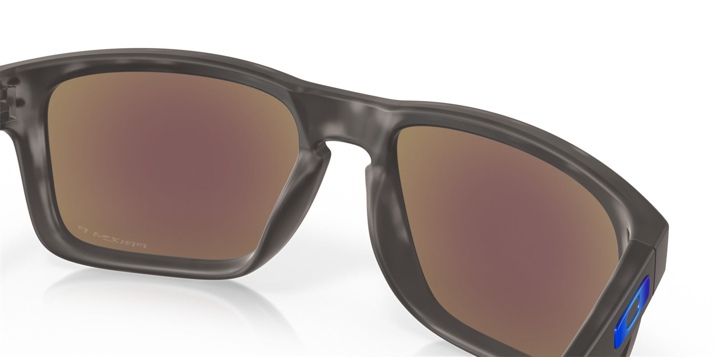 OAKLEY MATTE BLACK TORTOISE SUNGLASSES w/ PRIZIM SAPPHIRE IRID