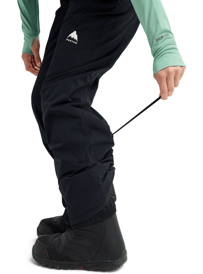 2026 BURTON WMNS RESERVE 2L STRETCH BIBS TALL T.BLK