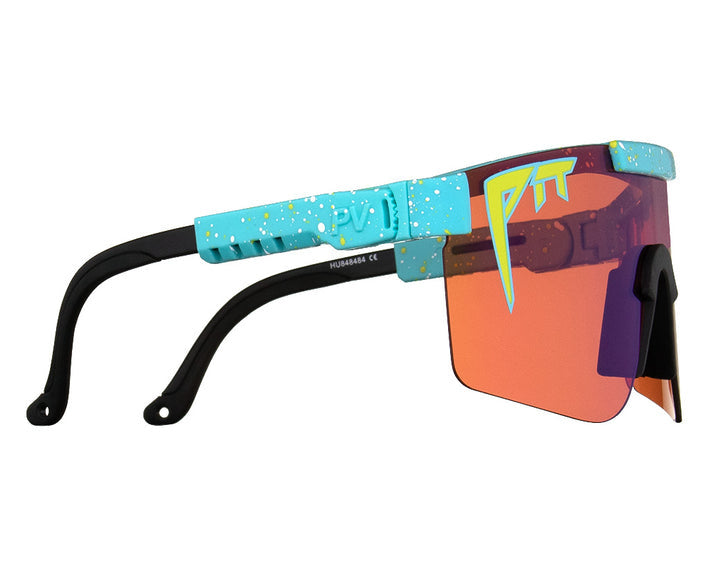 PIT VIPER THE MOTORBOAT SUNSET SINGLE WIDE SUNGLASSES