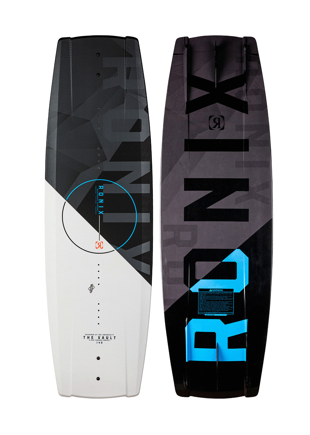 2023 RONIX VAULT WAKE BOARD WHITE/BLACK