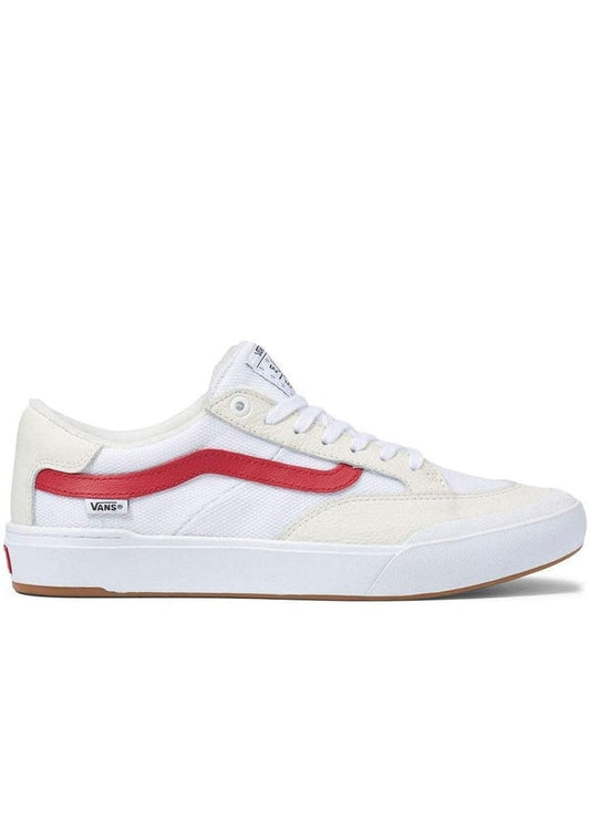 VANS MENS BERLE SHOES FA21 WHITE/CHILLIPEPPER