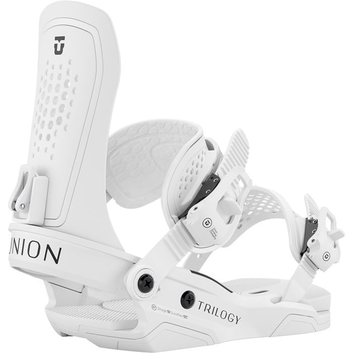 2026 UNION WMNS TRILOGY SNOWBOARD BINDINGS WHITE