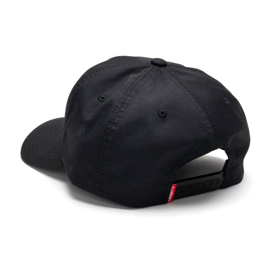 FLORENCE MENS LOGO TWILL SNAPBACK HAT SP26 BLACK