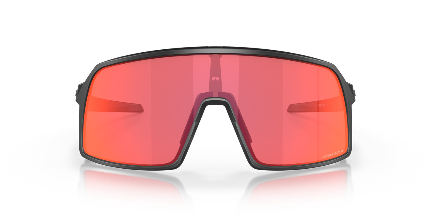 OAKLEY SUTRO S MATTE BLK SUNGLASSES w/ PRIZM TRAIL TORCH