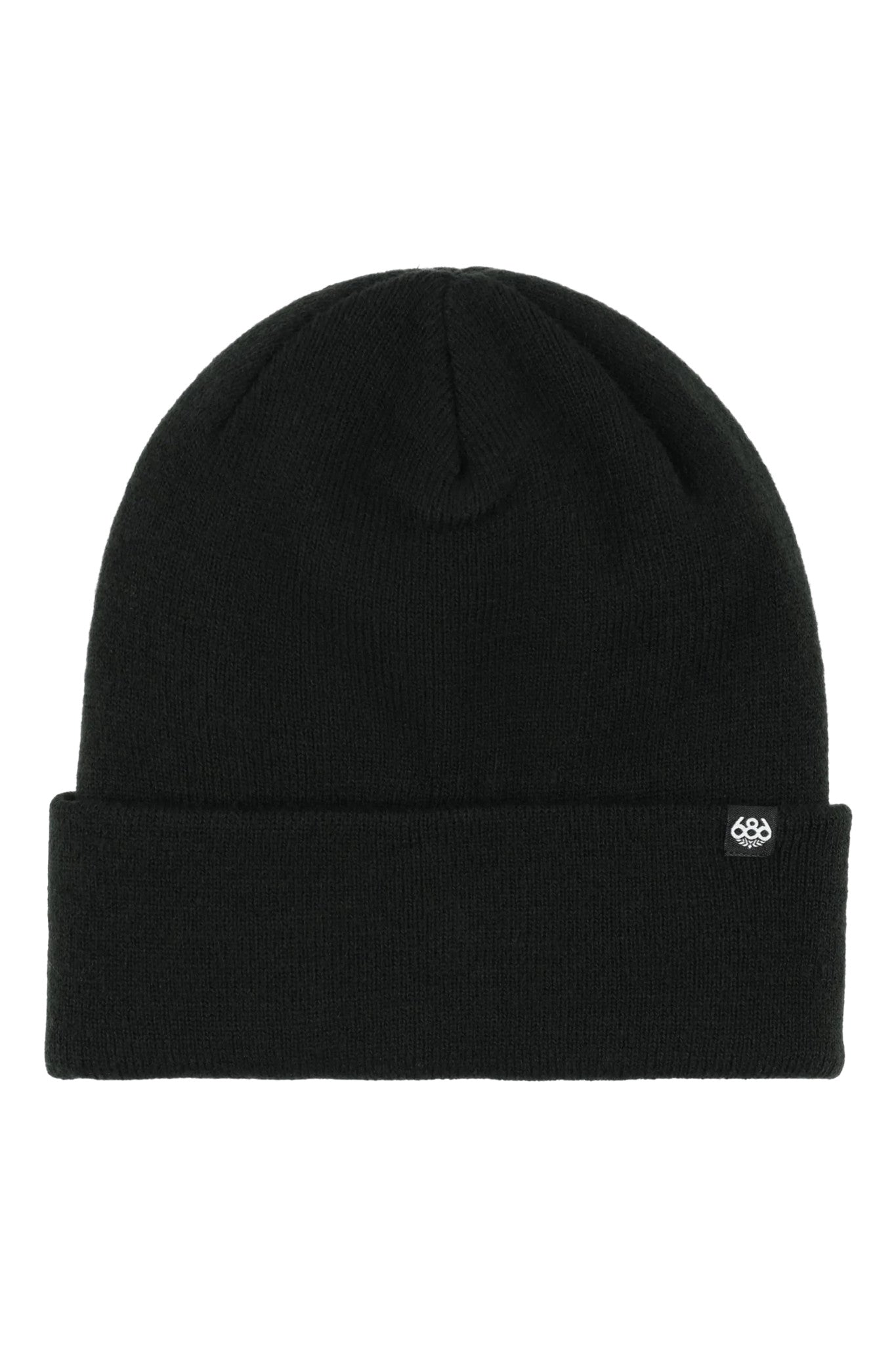2026 686 STANDARD ROLL UP BEANIE BLACK