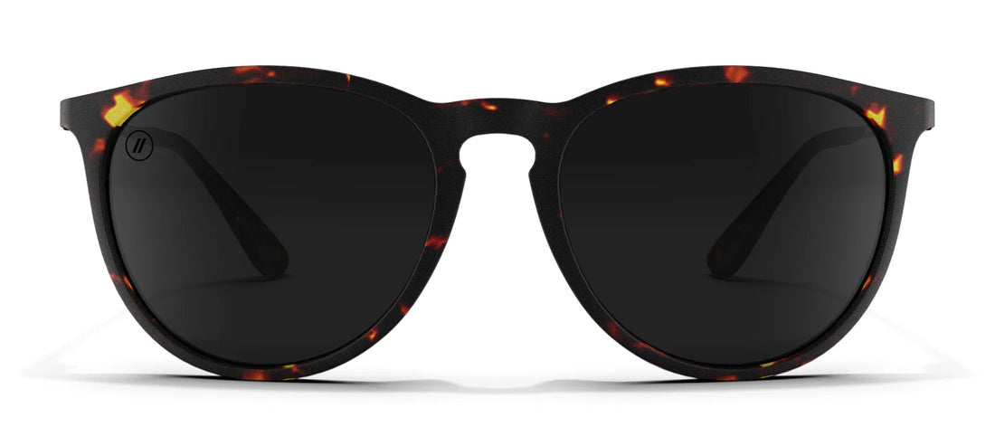 BLENDERS NORTH PARK VOLCANO JACK BROWN TORT SUNGLASSES w/ GREY PLR LENS