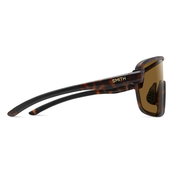 SMITH BOBCAT SUNGLASSES MATTE TORT w/ CP BRWN PLR