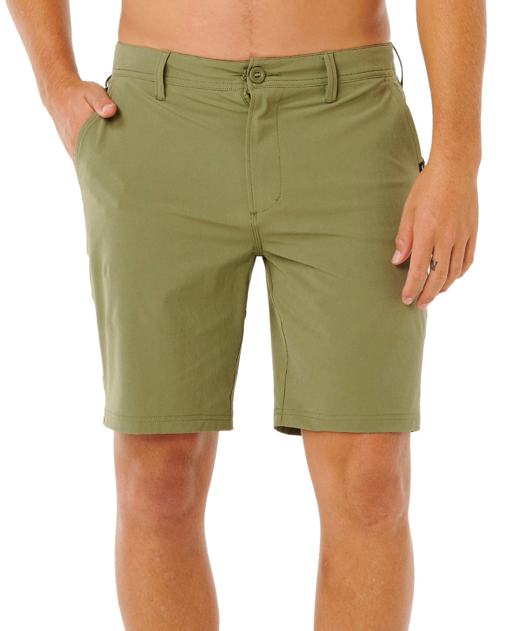 RIP CURL MENS BOARDWALK PHASE NINETEEN SHORT SP26 (8231) SURPLUS GREEN