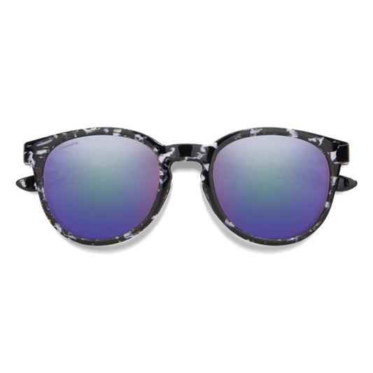 SMITH EASTBANK BLK MARBLE SUNGLASSES w/ PLR VLT MIR