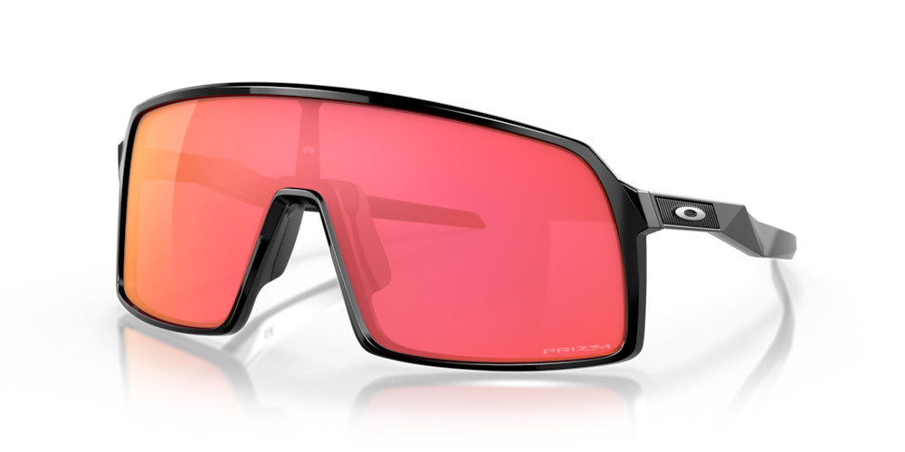 OAKLEY SUTRO POLISHED BLK SUNGLASSES w/ PRIZM SNOW TORCH IRID LENS