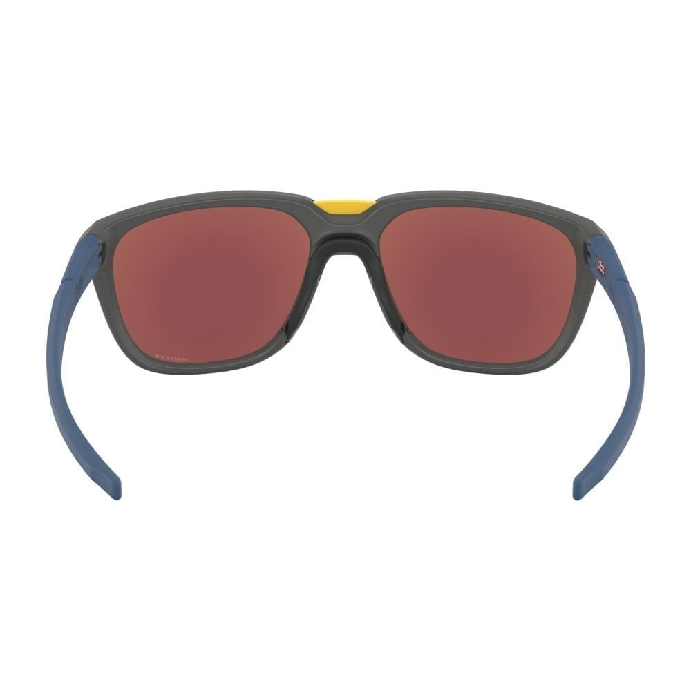 OAKLEY ANORAK MATTE DARK GRY SUNGLASSES w/ PRIZM SAPPHIRE LENS