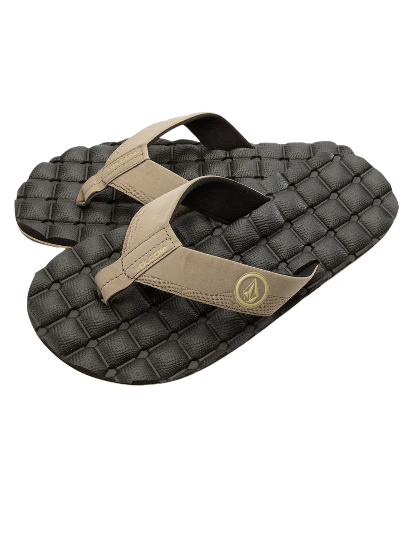 VOLCOM MENS RECLINER SANDAL SP25 KHA