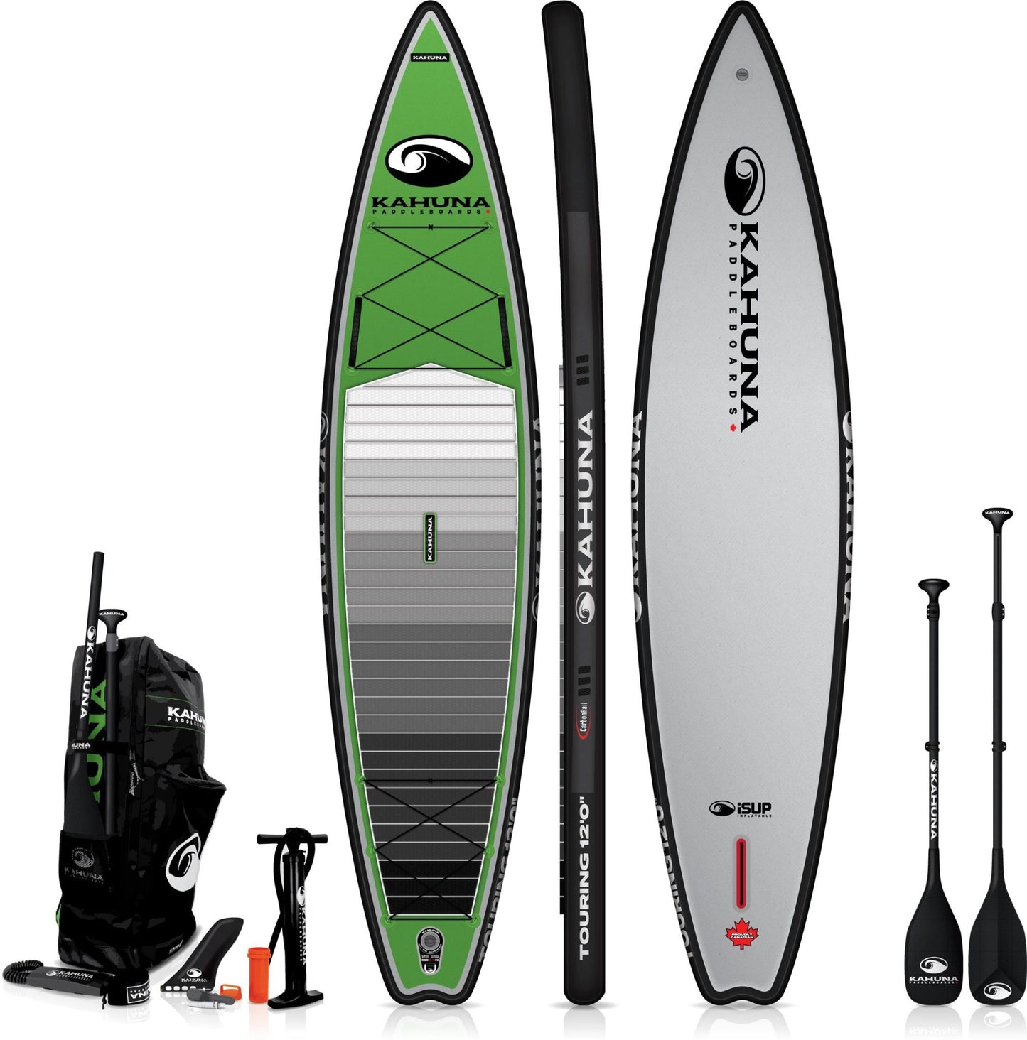 ONEKP 2021 KAHUNA 12' TOURING ADVENTURE iSUP PACKAGE